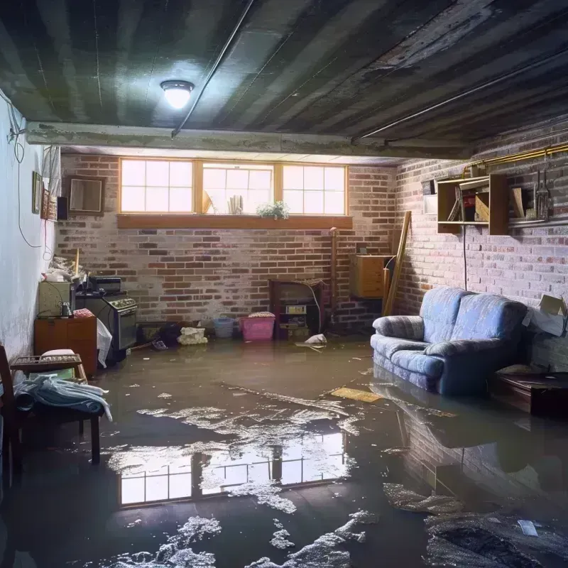 Flooded Basement Cleanup in Spring, TX